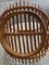 Vintage Round Bamboo Basket, Image 4
