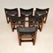 Vintage Dining Chairs attributed to Uniflex, 1960s, Set of 6, Image 3