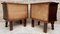 Mid-Century Wood Nightstands with Drawers, 1960s, Set of 2 11