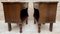 Mid-Century Wood Nightstands with Drawers, 1960s, Set of 2 8