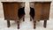 Tables de Chevet Mid-Century en Bois avec Tiroirs, 1960s, Set de 2 8