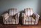 Spanish Art Deco Lounge Chairs in Chestnut, 1930s, Set of 2 11