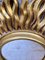 Mid-Century French Sunburst Mirror in Gold, 1950s, Image 10