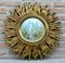 Mid-Century French Sunburst Mirror in Gold, 1950s, Image 1