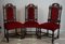 Victorian Oak Dining Chairs, Set of 6 4