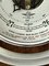 Vintage Edwardian Brown Barometer, Image 4
