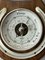 Vintage Edwardian Brown Barometer 3