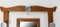 French Coat Rack in Oak, Glass and Mirror, 1950s 8