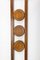 French Coat Rack in Oak, Glass and Mirror, 1950s 6