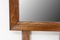 French Coat Rack in Oak, Glass and Mirror, 1950s 7