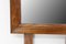 French Coat Rack in Oak, Glass and Mirror, 1950s, Image 7