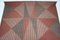 Mid-Century Bouclé Teppich mit abstraktem geometrischem Muster, 1950er 2