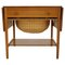 Oak AT-33 Sewing Table attributed to Hans J. Wegner for Andreas Tuck, Denmark, 1960s 1