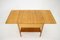 Oak AT-33 Sewing Table attributed to Hans J. Wegner for Andreas Tuck, Denmark, 1960s, Image 14