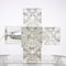 Lampada da scrivania a forma di cubo scultoreo in vetro di Murano attribuita ad Albano Poli per Poliarte, Italia, anni '70, Immagine 7