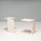 Diana B White Side Tables by Konstantin Grcic for Classicon, Set of 2 2