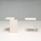 Tavolini Diana B bianchi di Konstantin Grcic per Classicon, set di 2, Immagine 3