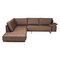 BoConcept Ecksofa aus braunem Stoff 1