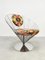 Poltrona Cone vintage de alambre con estampado Alpha Owl de Verner Panton para Fritz Hansen, años 80, Imagen 3