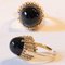 Vintage 14k Yellow Gold Onyx Cocktail Ring, 1960s 2