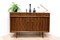 Mid-Century Helix Walnut Inlay Sideboard from Maple & Co. 2