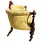 Viktorianisches Sofa mit Gestell aus Nussholz 3