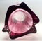 Sculpted Crystal Vase with Sommerso Core by Val Saint Lambert, Belgium, 1950s, Image 7