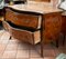 Antique Louis XV Commode in Precious Exotic Woods with Marble Top, 18th Century, Image 6