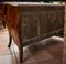 Antique Louis XV Commode in Precious Exotic Woods with Marble Top, 18th Century 5