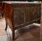 Antique Louis XV Commode in Precious Exotic Woods with Marble Top, 18th Century, Image 5