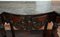Antique Console Table in Exotic Wood with Gray Marble, 1800s 2