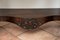 Antique Console Table in Exotic Wood with Gray Marble, 1800s, Image 4