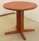 Danish Round Compact Dining Table, Image 1