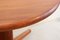 Danish Round Compact Dining Table, Image 7