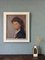 Swedish Artist, Portrait of Lady with Auburn Hair, Oil Painting, 1969, Framed, Image 2