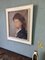 Swedish Artist, Portrait of Lady with Auburn Hair, Oil Painting, 1969, Framed, Image 5