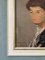 Swedish Artist, Portrait of Lady with Auburn Hair, Oil Painting, 1969, Framed 8