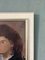 Schwedischer Künstler, Porträt einer Dame mit kastanienbraunem Haar, Ölgemälde, 1969, gerahmt 6