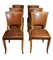 Art Deco French Chairs, 1935, Set of 6, Image 1