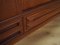 Credenza alta in teak, Danimarca, anni '60, Immagine 11