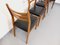 Skandinavische Vintage Stühle aus Holz & Skai, 1960er 10