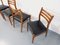 Scandinavian Wood and Skai Chairs, 1950s-1960s, Set of 4 9