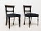 Viktorianische Vintage Stühle aus dunklem Nussholz, 2er Set 1