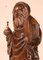 German Artist, Statue of a Monk with a Bible and a Ciborium, 16th Century, Oak 11