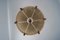 Teak and Sisal Ceiling Lamp from Temde, 1960s, Image 6