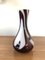 Murano Glass Vase in Opal White Glass and Seed Colored Spots by Carlo Moretti, 1970s 9