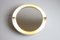 White Space Age Mirror with Backlight by Allibert, 1970s, Image 4
