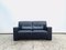 Schwarzes FSM Ds 109 Ledersofa von de Sede 10