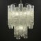 Lámpara de araña Tronchi Mid-Century de cristal de Murano de Toni Zuccheri para Venini, Italia, años 60, Imagen 8