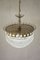 Vintage Empire Crystal Suspension Chandelier with 5 Lights, 1940s, Image 7